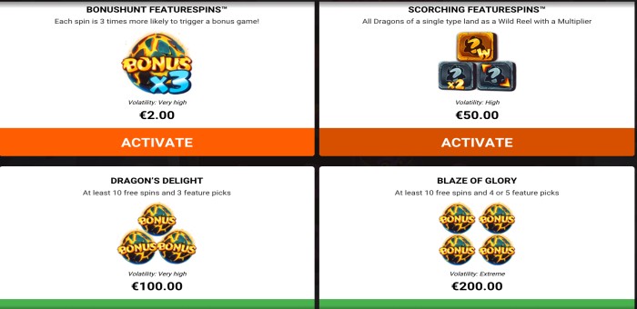 Feature Buys in Blaze Buddies slot game